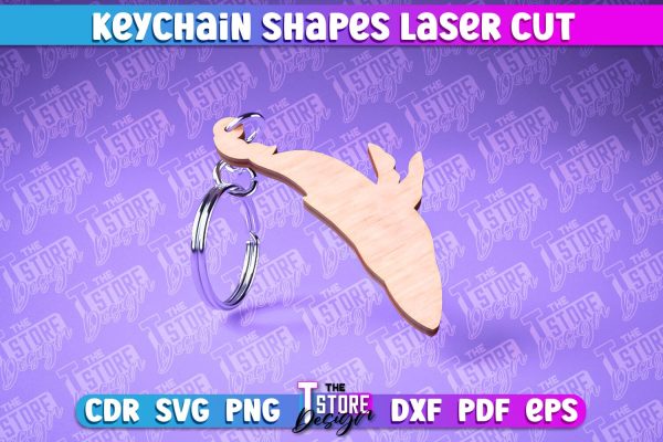 Keychain Shapes Laser Cut | Keychain Laser Cut Design | CNC Files Online now