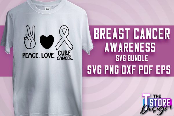 Breast Cancer Awareness | Breast Cancer SVG | Quotes SVG For Discount