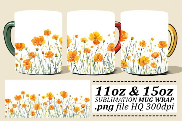 Delicate Blossom Haven Mug Pattern Art For Cheap