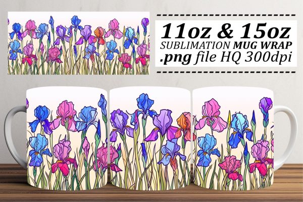 Delicate Petal Haven Mug Pattern Design Sale