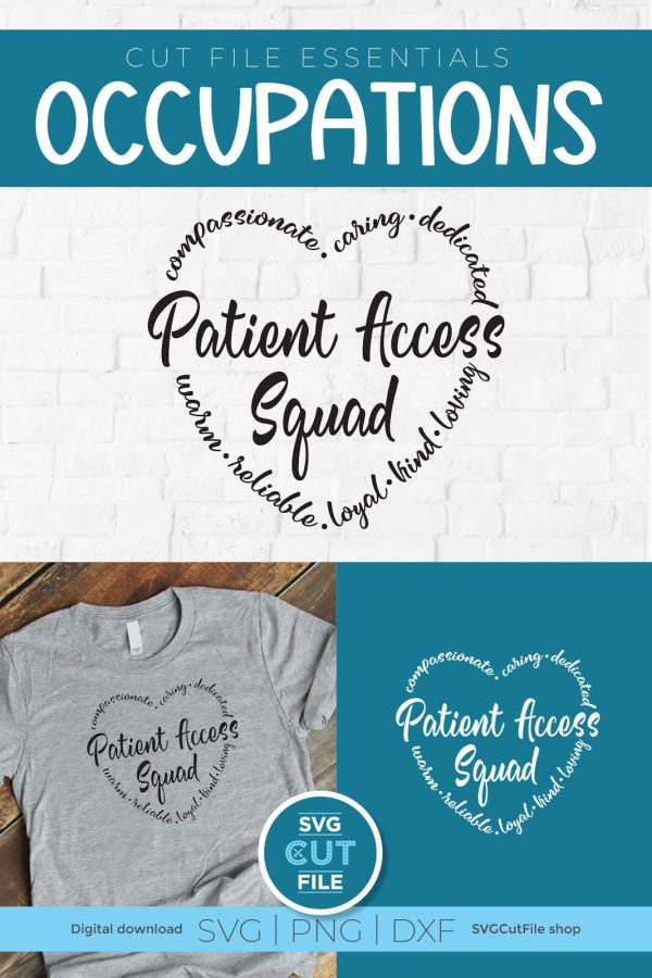 Patient Access Squad SVG Discount