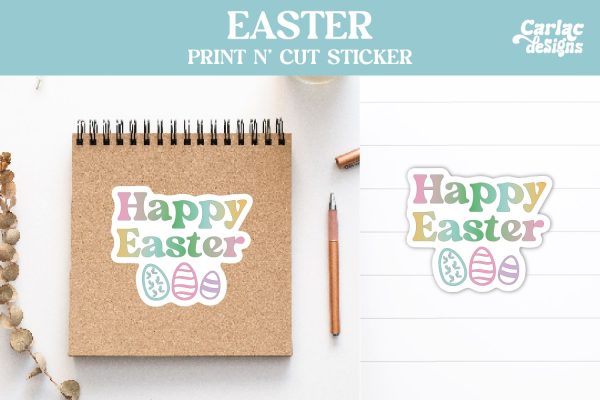 Easter Packaging Sticker Fashion