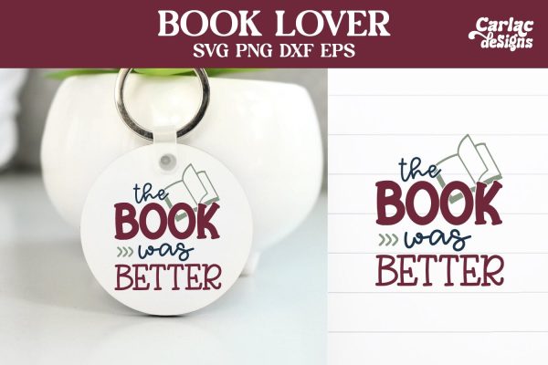 Book Lover SVG and Sublimation Online Hot Sale