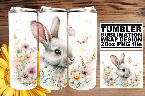 Springtime Decor on 20oz Tumblers Online Hot Sale