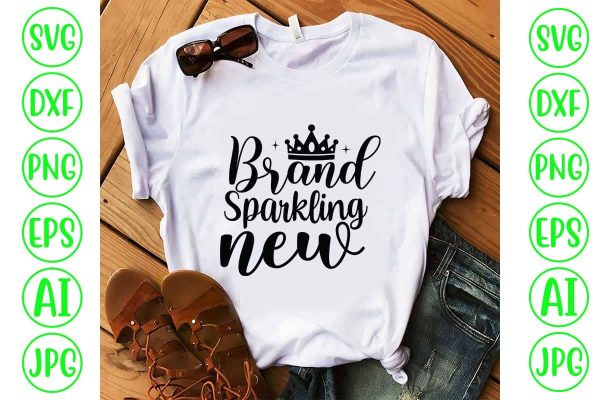 Brand Sparkling New SVG Design on Sale