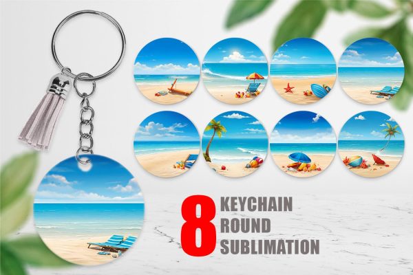 Keychain Summer Beach Fashion