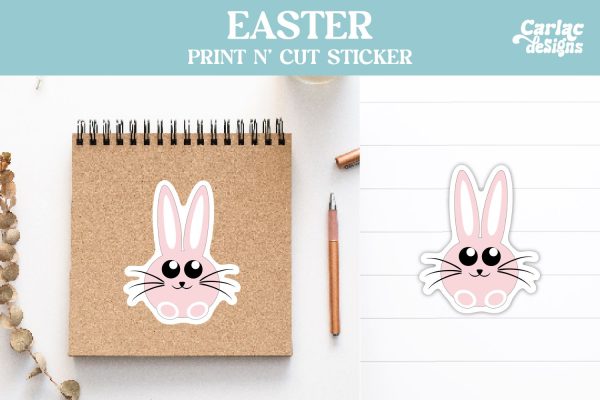 Cute Easter Packaging Sticker Online now