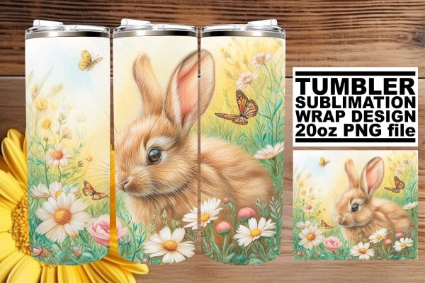 Colorful Easter Rabbit Sublimation Delights Cheap