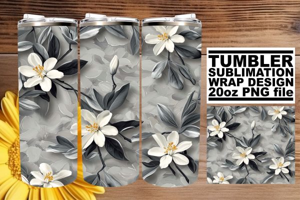Petal Perfection Tumbler Wrap: Blossom Garden Sale