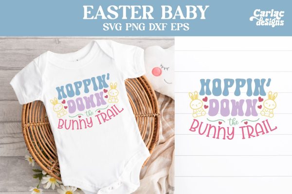 Easter Baby Design, Hoppin  Down the Bunny Trail Hot on Sale