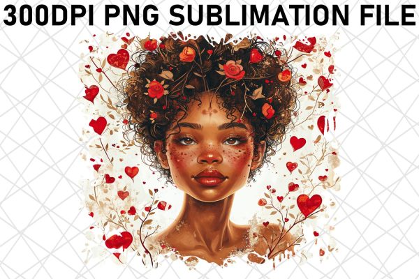 Cupid s Romantic Reverie: Watercolor Sublimation on Sale