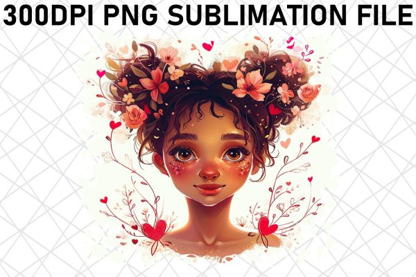 Love s Watercolor Reverie: Valentine s Sublimation Online now