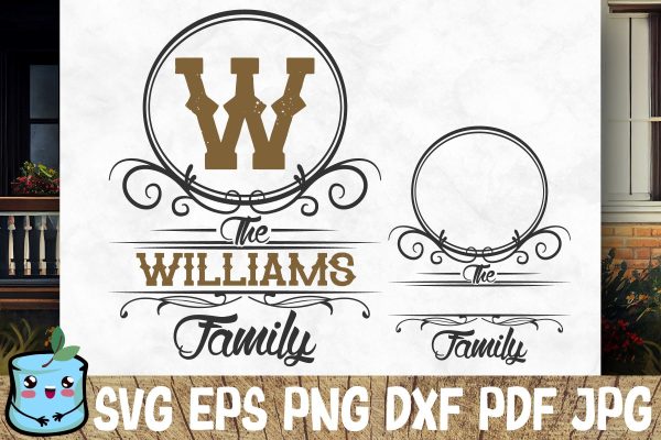 Family Monogram 2 Hot on Sale