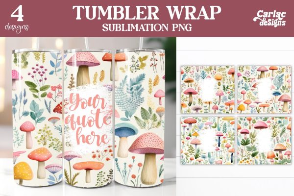 Whimsical Tumbler Sublimation Wrap Online Sale