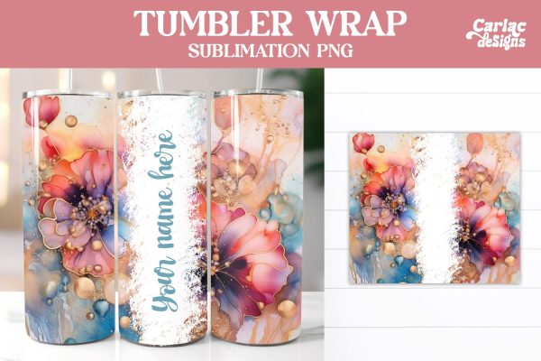 Alcohol Ink Tumbler Wrap Sublimation Online Sale