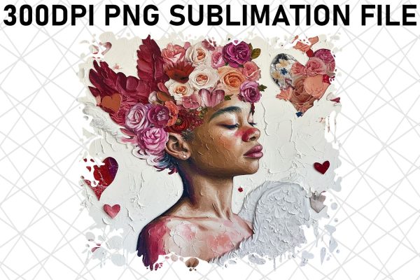 Love s Watercolor Charm: Valentine s Sublimation on Sale