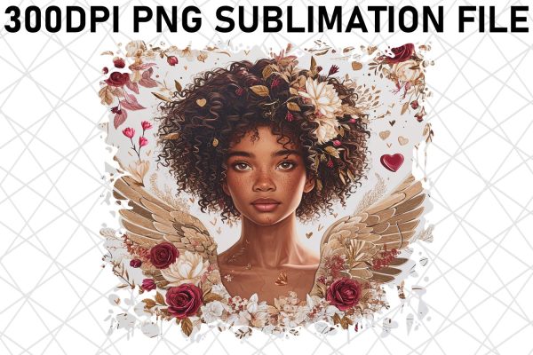 Sweetheart s Watercolor Bliss: Sublimation Design Fashion
