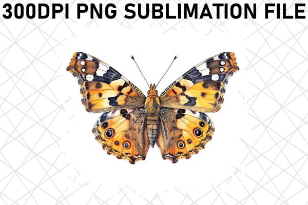 Elegant Watercolor Butterfly Compilation For Sale