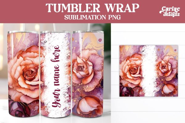 Alcohol Ink Tumbler Wrap Sublimation Online Sale
