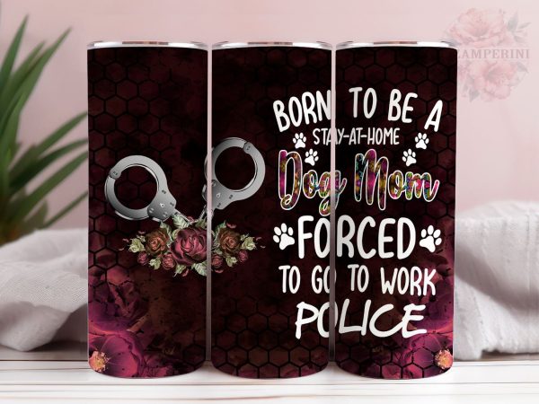 Dog Mom Flower 20oz Tumbler Wrap PNG, Dog Mama Gift, Dog Lovers Tumbler PNG, Straight & Tapered Tumbler Wrap, Instant Digital Download on Sale