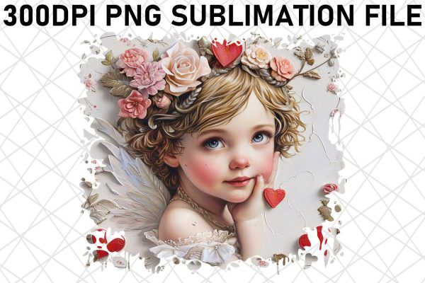 Heartfelt Valentine s Symphony: Sublimation Design For Cheap