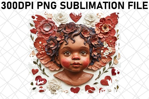 Enchanting Valentine s Blossoms: Watercolor Sublimation Online now