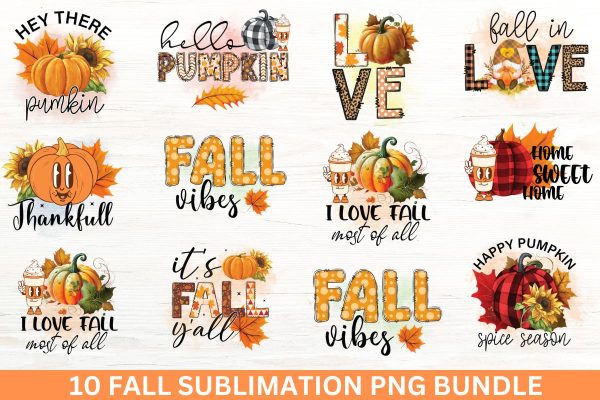 Fall Sublimation Bundle Online now
