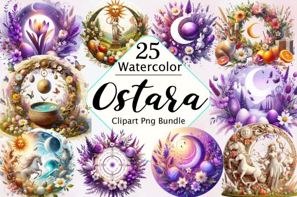 Ostara Spring Equinox PNG Bundle For Discount