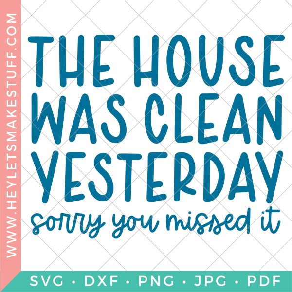 The House Was Clean Yesterday For Cheap