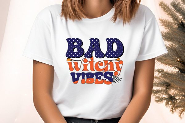 Bad Witchy Vibes PNG Design Sale
