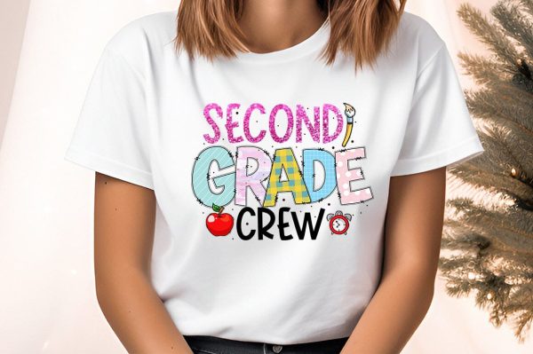 second grade crew PNG Design Online Hot Sale