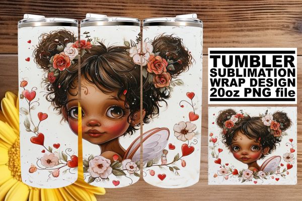 Expressive Love Themes on 20oz Wraps Supply