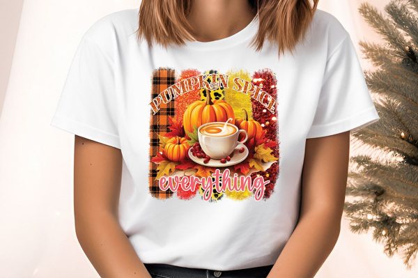 Pumpkin spice everything PNG Design Online now
