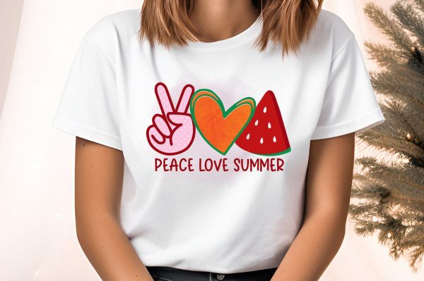 Peace Love Summer PNG Design Sale