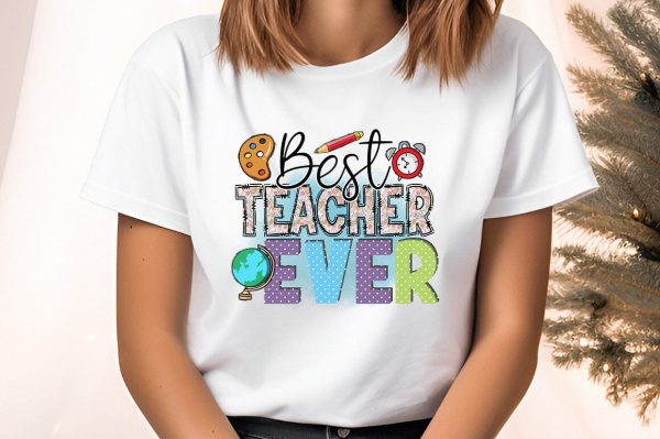 Best teacher ever PNG Design Cheap