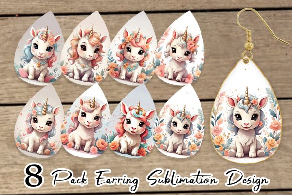 Earring Teardrop Adorable Cute Unicorn For Cheap