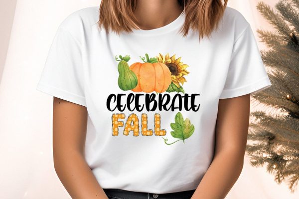 Celebrate Fall PNG Design Fashion