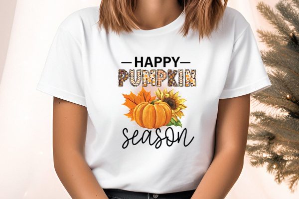 Happy pumpkin season PNG Design Discount