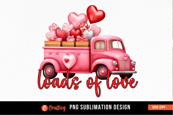 Loads of love PNG Design Online Sale