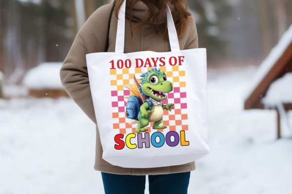 100 days of school PNG Design For Sale