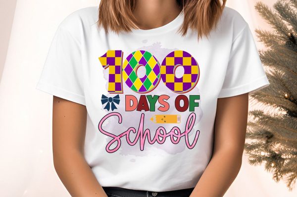 100 days of school PNG Design Online