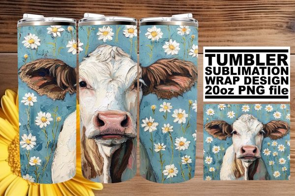 Spring Barnyard Beauty Tumbler Sublimation - 20oz Sale
