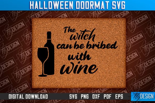 Halloween Doormat SVG Design | Halloween Quotes SVG | SVG Design Online