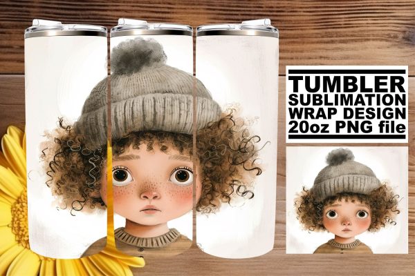 20oz Boho Kids Tumbler Graphics - Sublimation Supply