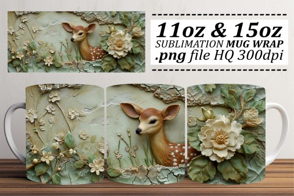 Playful Sublimation Mugs with Hilarious 3D Animals Cheap