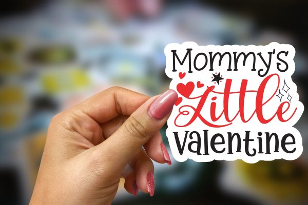 Mommys Little Valentine Sticker SVG ,Valentine s Day Sticker  Design, Happy Valentine s Day ,Valentie s Day Sublimation ,Valentine s Day T-shirt Design, VAlentine s Day Sticker BUndle Online Hot Sale