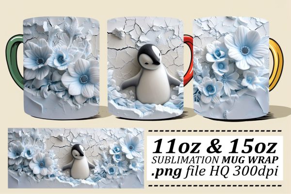 Creative Sublimation Mugs with Hilarious 3D Animals Fashion