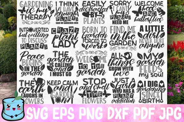 Gardening SVG Bundle Sale
