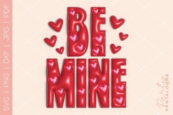 Be mine svg, happy valentines day svg, valentines design svg, valentines heart svg, valentines hearts svg, svg files for valentines, puff Hot on Sale