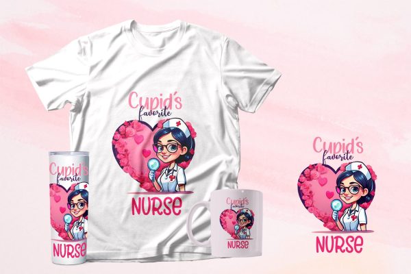 Cupid s Favorite Nurse Clipart PNG Files Online